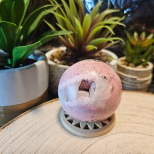 Brána Vnútorného Svetla: Rodochrozitová Guľa Srdca (241g)