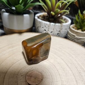 Imperial Limnokvarcit – Sila slovenskej prírody (Prírodný slovenský Limnokvarcit – ručne leštený dekoratívny kameň)#94