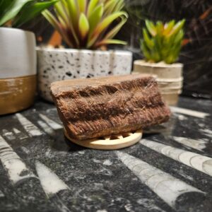 ​Imperial Tiger’s Eye – Esencia odvahy (Raw Edition) (Prírodný surový minerál Tigrie oko, 8 cm, 124 g)