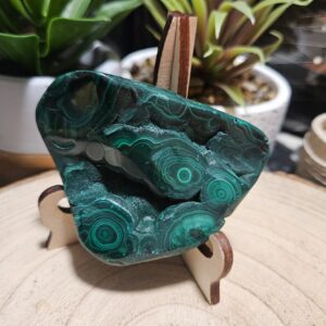 Malachit leštený "143"