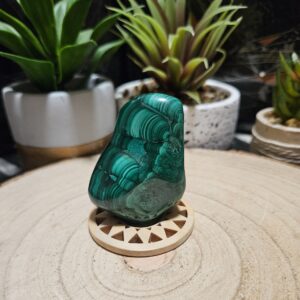 Malachit leštený "106"