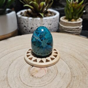 Imperial Origin – Kolíska života (Vajíčko z chryzokolu, Peru, 3,5-4,5 cm)