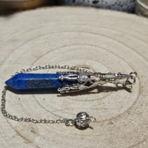 Imperial Lapis Crown Pendulum – The Oracle's Voice (Kyvadlo z lapisu lazuli, 10x50 mm)