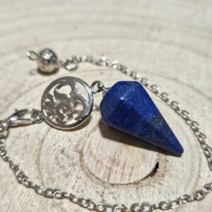 Imperial Lapis Om Pendulum – Cosmic Echo (Kyvadlo z lapisu lazuli, 1,5x2,5 cm)