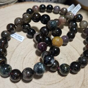 Imperial Prism – Strážca dúhy (Náramok z melónového turmalínu 10-11 mm)