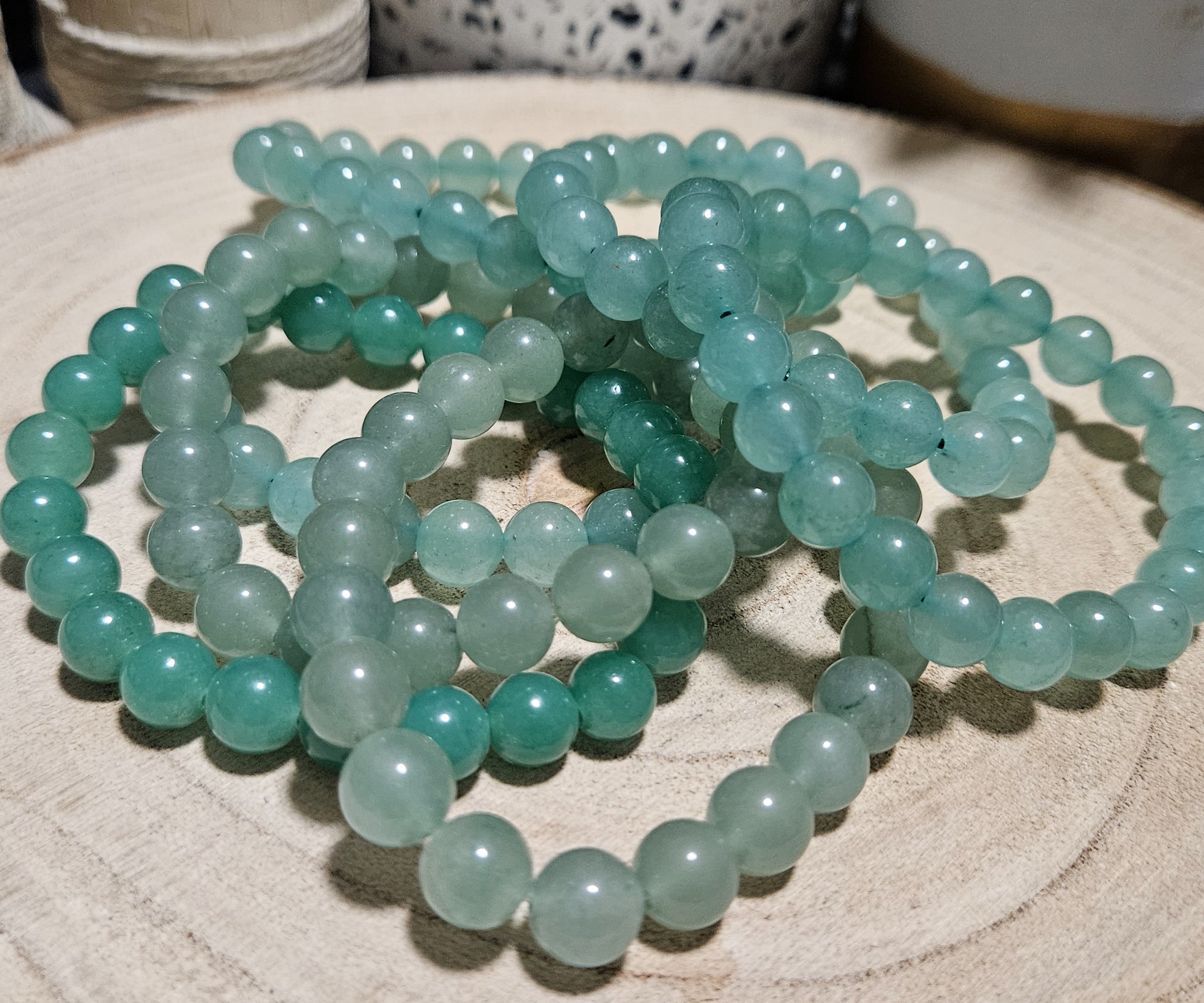 Imperial Pulse of Luck – Pulz šťastia (Aventurínový náramok, 8 mm guľôčky)