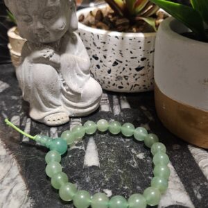 Imperial Buddha’s Protection – Budhova ochrana (Aventurínový energizujúci náramok, 8 mm + 10 mm Guru centrálna korálka)