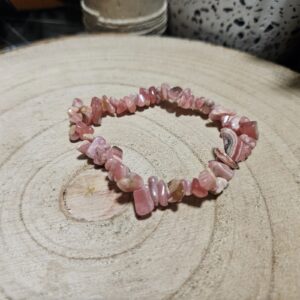 Jemné Odpustenie: Rodonitový Štiepkový Náramok