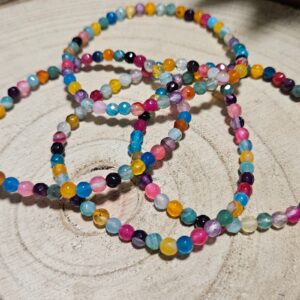 Ochrana a rovnováha-Achát krajkový Mix"4"