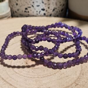 NÁRAMOK AMETYST-FAZETOVANÝ