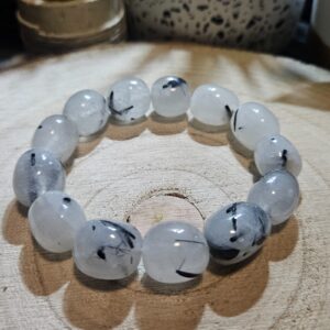 Imperial Monolith – Náramok vnútornej stability (Turmalínový kremeň 12-15 mm)