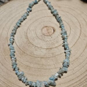 Pokoj Atlantídy: Larimarový Štiepkový Náhrdelník