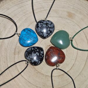 Imperial Heart of Luck – Srdce šťastia (Aventurínový prívesok srdce, 3 cm, s módnym náhrdelníkom)