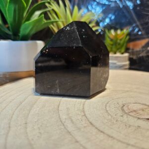 Imperial Smoky Pillar 280 masívny rituálny obelisk generátor zo záhnedy 6,5cm pre čistenie aury