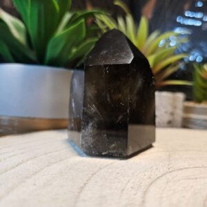 Imperial Smoky Pillar 177 rituálny obelisk generátor zo záhnedy 7cm pre čistenie aury