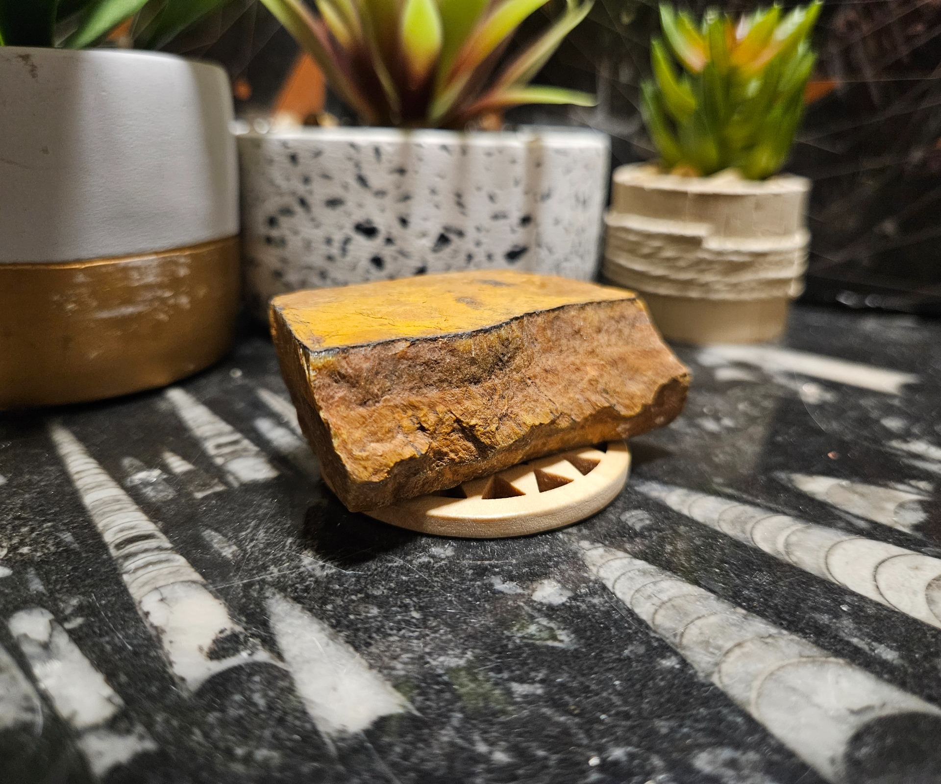 Imperial Tiger’s Eye – Sila zeme (Raw Edition) (Prírodný surový minerál Tigrie oko, 6 cm, 96 g) - Image 2