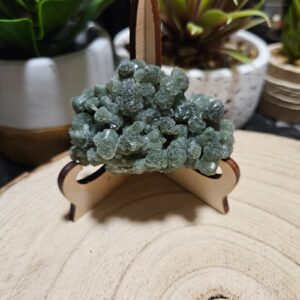 Imperial Prehnite Sanctuary 79 surovy kamen prehnit pre vnutorny pokoj a feng-shui