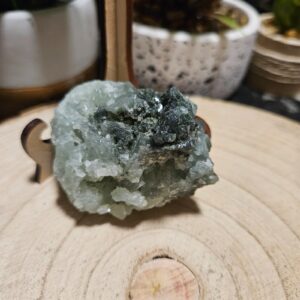 Imperial Prehnite Sanctuary 110 surovy kamen prehnit pre vnutorny pokoj a feng-shui