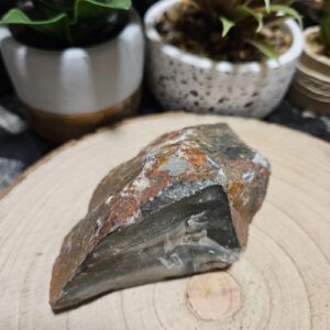 Imperial Raw Heliotrope 366 Bloodstone surový heliotrop krvavý kameň zberateľský minerál witchcraft