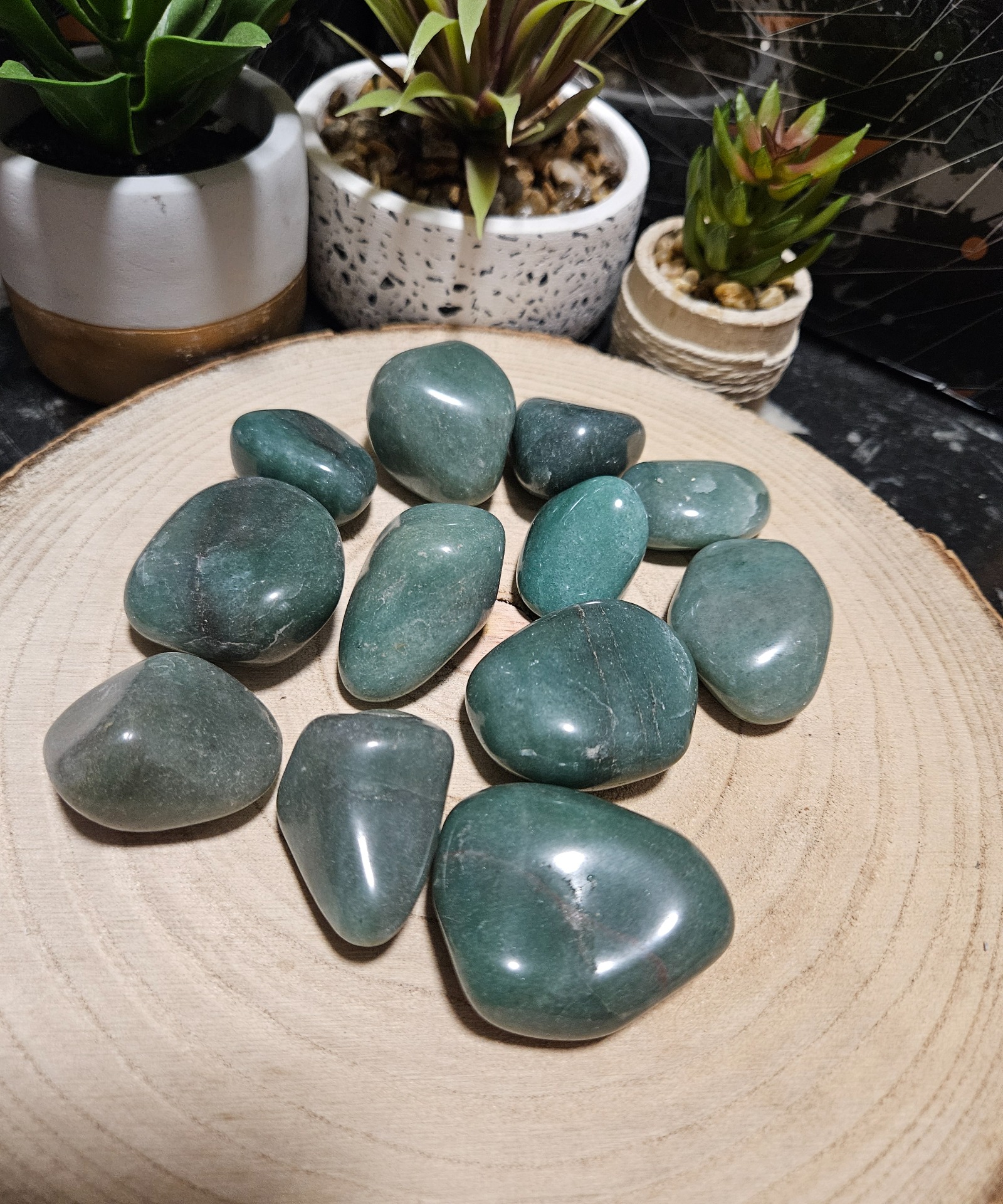 Imperial Heart Healer – Liečiteľ srdca (Aventurín tromlovaný kameň, 4-5 cm)