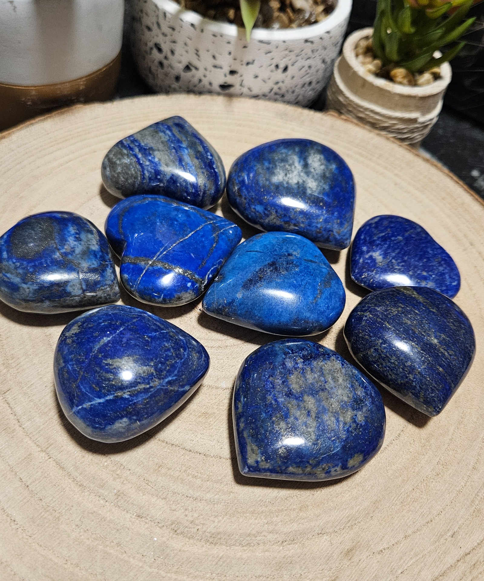 Imperial Lapis Lazuli Heart – Sovereign Soul (Srdce z lapisu lazuli, 4-5 cm)
