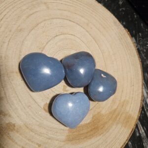 Imperial Angelite Serenity Heart ohladene naramky angelitove srdce kamen lasky dusevny pokoj mineraly rucna vyroba
