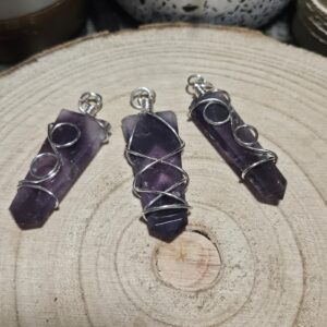 Imperial Amethyst Raw - Surový ametystový prívesok pre ochranu