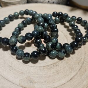 Imperial Kambaba Jasper Peace Bracelet naramok z jaspisu Kambaba koralky z mineralov 8mm