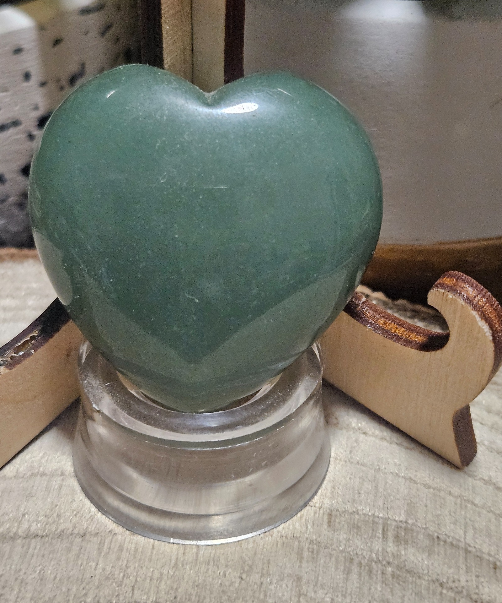 Imperial Heart of Harmony – Srdce harmónie (Aventurín v tvare srdca, 4x4 cm)
