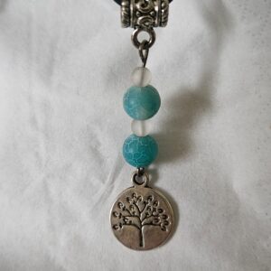 Imperial Dragon Agate Tree of Life Pendant rucne vyrobeny privesok strom zivota draci achat 6cm
